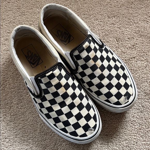 Vans | Checkered Platform Slip Ons - Picture 2 of 11